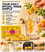 VIP Royal Honey Sachets – Honey, Ginseng & Maca Blend, 20g