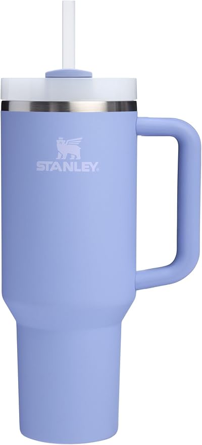 STANLEY Quencher H2.0 Tumbler with Handle and Straw 30 oz | Flowstate 3-Position Lid | Cup Holder Compatible for Travel | Insulated Stainless Steel Cup | BPA-Free | Dew Drop