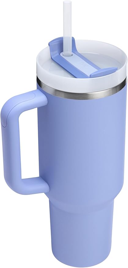 STANLEY Quencher H2.0 Tumbler with Handle and Straw 30 oz | Flowstate 3-Position Lid | Cup Holder Compatible for Travel | Insulated Stainless Steel Cup | BPA-Free | Dew Drop