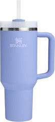 STANLEY Quencher H2.0 Tumbler with Handle and Straw 40 oz | Flowstate 3-Position Lid | Cup Holder Compatible for Travel | Insulated Stainless Steel Cup | BPA-Free | Peony