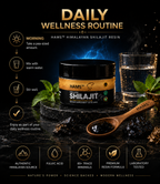 HAMS™ Himalayan Shilajit Resin – Pure Mineral-Rich Resin