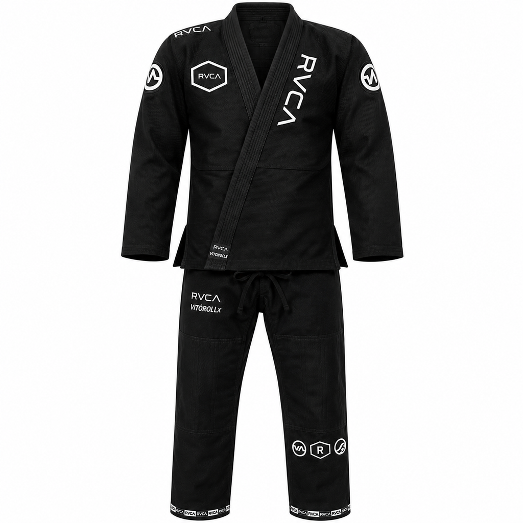 Premium Black Brazilian Jiu-Jitsu (BJJ) Gi – Reinforced Stitching & EVA Foam Collar