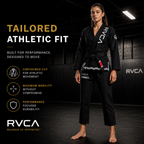 Premium Black Brazilian Jiu-Jitsu (BJJ) Gi – Reinforced Stitching & EVA Foam Collar