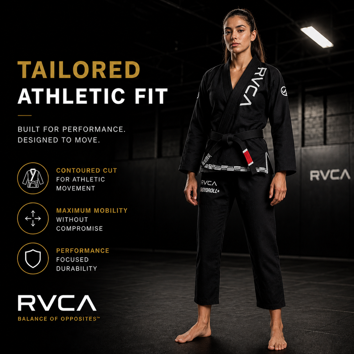 Premium Black Brazilian Jiu-Jitsu (BJJ) Gi – Reinforced Stitching & EVA Foam Collar