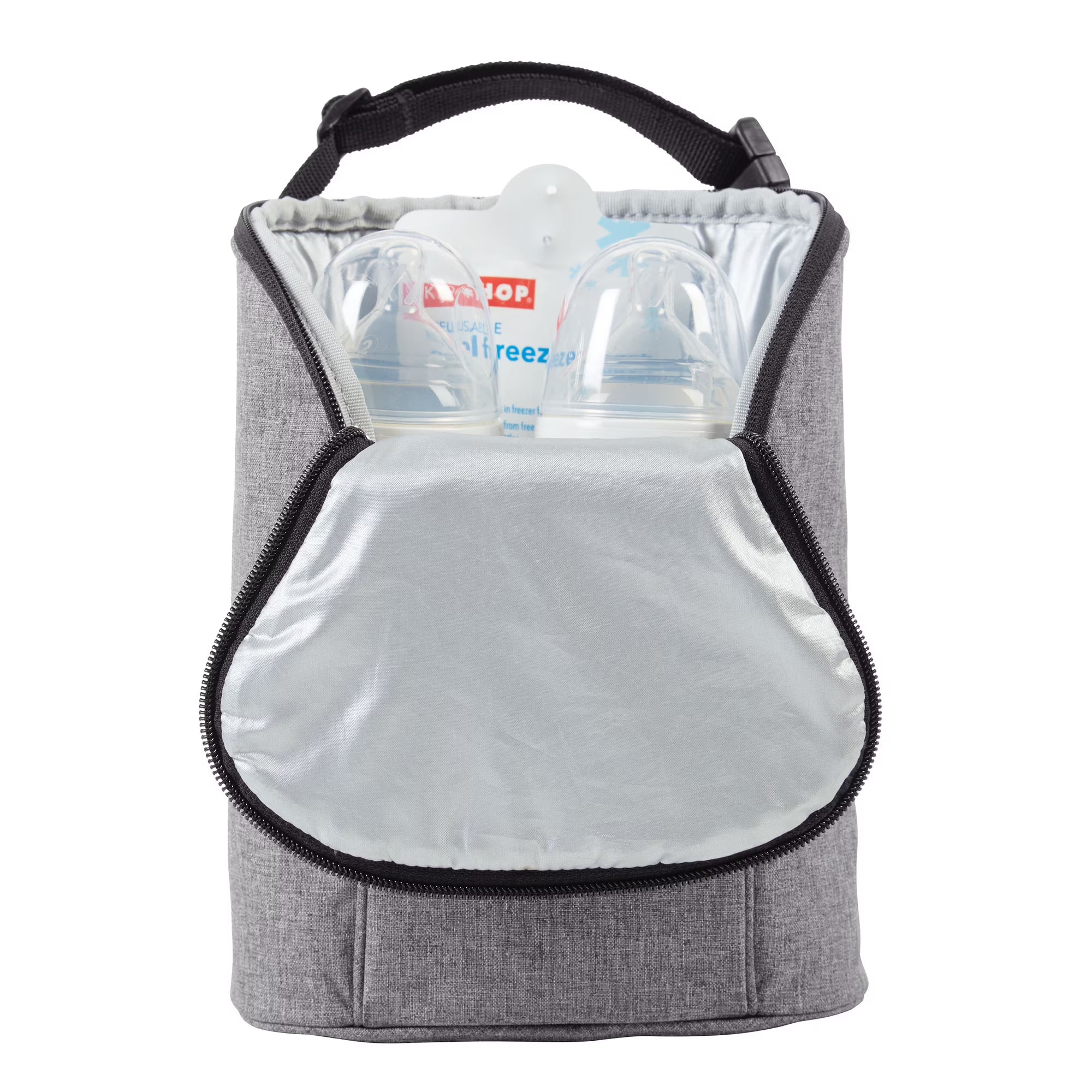 Insulated Bottle Bag, Baby Bottle Cooler Bottle Cooler Bag Nylon Baby Bottle Warmer Cooler Bag Baby Bottle Thermal Tote Bag for Nursing Mom Daycare