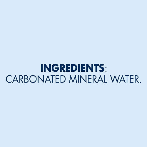 Sparkling Natural Mineral Water, 16.9 fl oz (500ml)