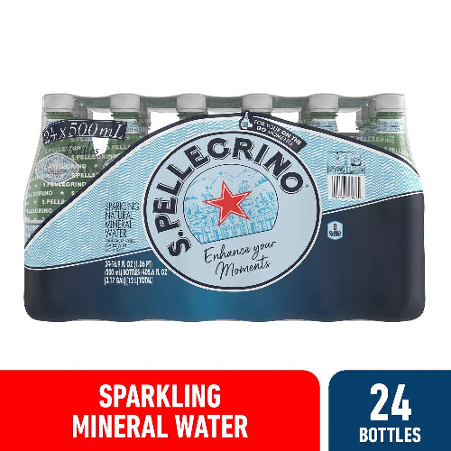 Sparkling Natural Mineral Water, 16.9 fl oz (500ml)