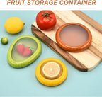 Reusable Silicone Fruit and Vegetable Storage Containers – 8-Pack