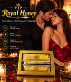 VIP Royal Honey Sachets – Honey, Ginseng & Maca Blend, 20g