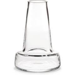 Holmegaard Flora Vase, Clear, 9.4" H x 6.7" D, Designed by Less Limits v/Louise Campbell, Gift Box Included