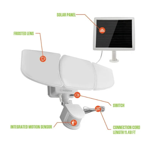 Westinghouse Solar LED Security Light, 2000 Lumens
