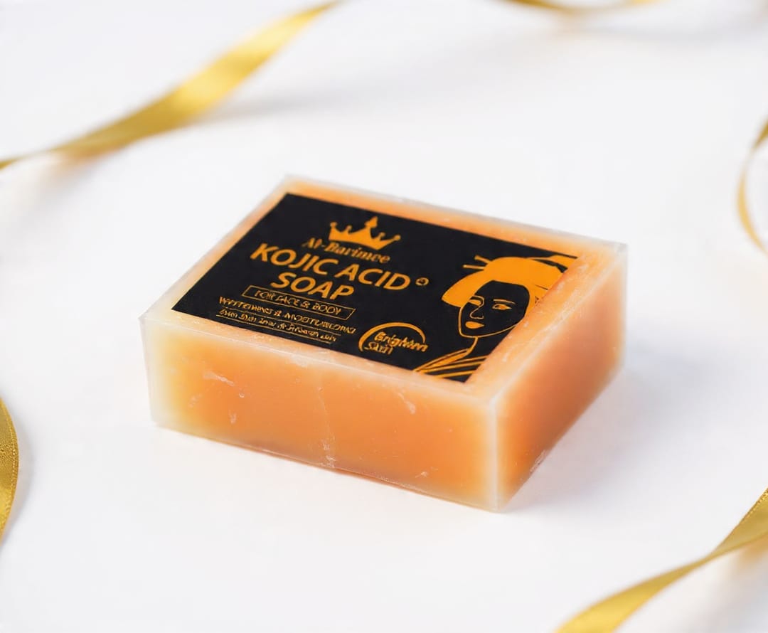 Kojic Acid Skin Brightening Soap | Dark Spot, Pigmentation & Tan Removal | Glow Enhancing Cleansing Bar