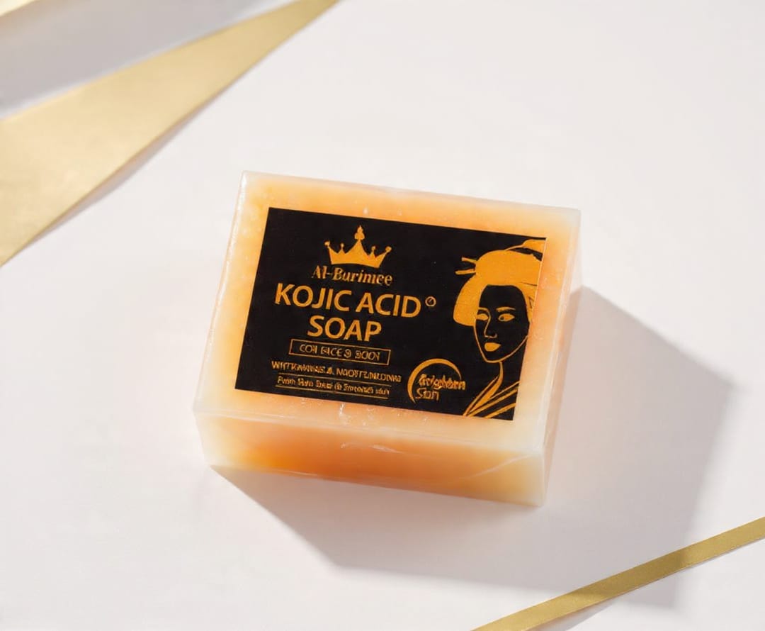 Kojic Acid Skin Brightening Soap | Dark Spot, Pigmentation & Tan Removal | Glow Enhancing Cleansing Bar