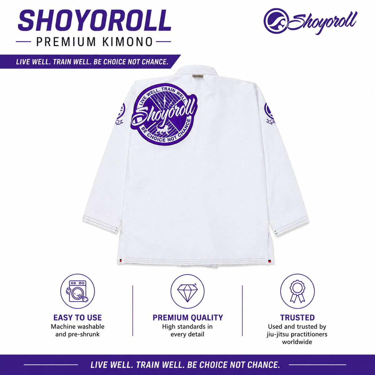 Premium White BJJ Gi – Durable Brazilian Jiu-Jitsu Training Uniform