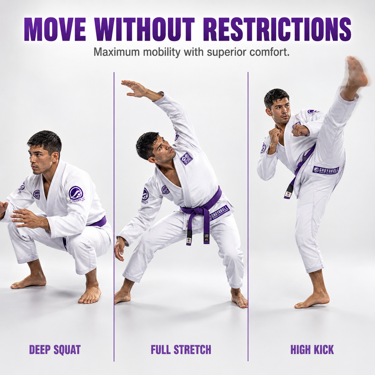 Premium White BJJ Gi – Durable Brazilian Jiu-Jitsu Training Uniform