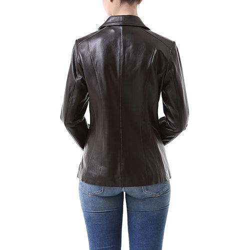Women's Genuine Lambskin Leather Jacket