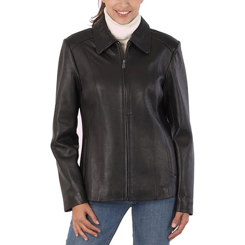 Women's Genuine Lambskin Leather Jacket