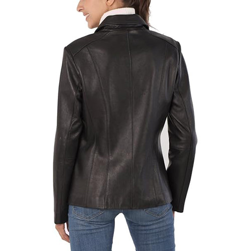 Women's Genuine Lambskin Leather Jacket
