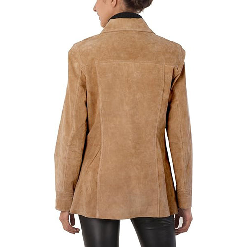 Women’s Leather Long Coat