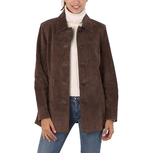 Women’s Leather Long Coat