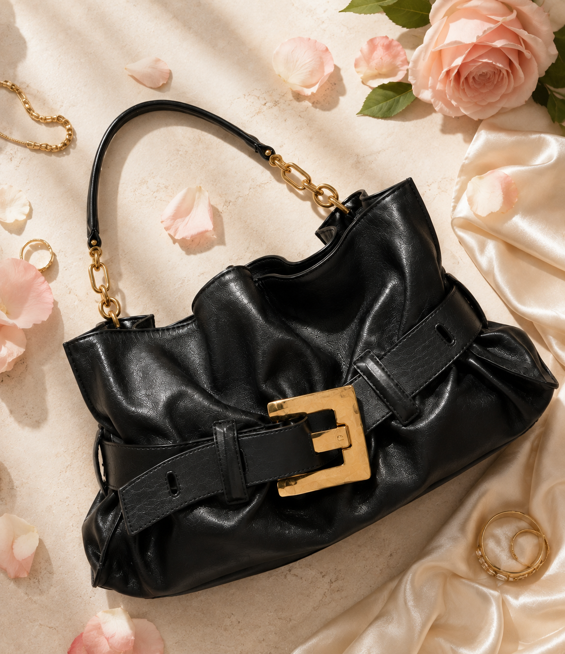 Medium Anthem bag in calfskin leather
