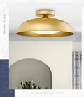 Modern Gold LED Flush Mount Ceiling Light – 24W, 5 Colour Temperatures