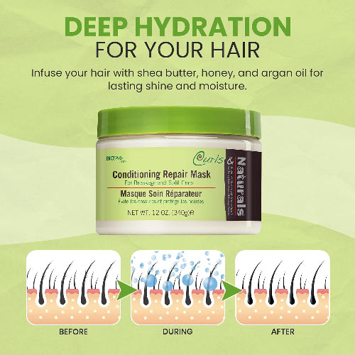 iocare Curls & Naturals Repair Mask Conditioner 340g